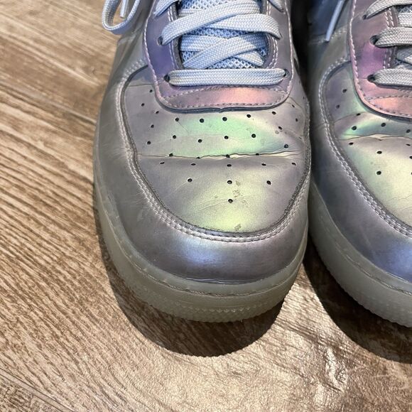 Nike Air Force 1 Low Size 13 Iridescent Anthracite Stealth 718152 019 Shoes main image 8